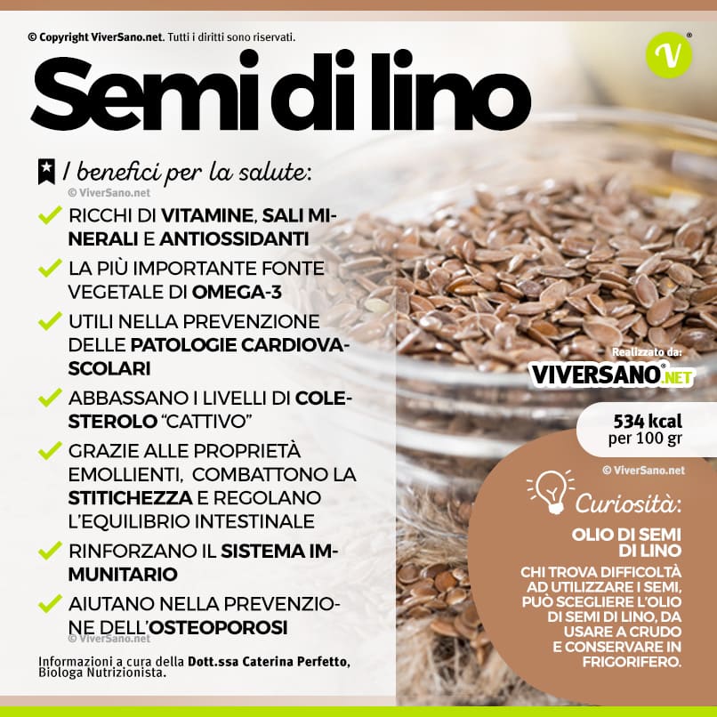 I semi di lino migliorano la regolarità intestinale? - Lega Tumori Catania