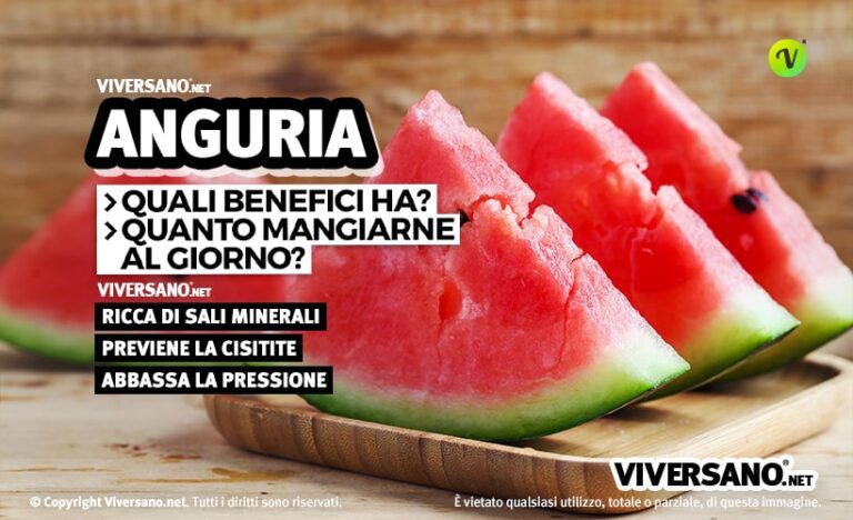 Anguria: Proprietà, Calorie, Benefici E Controindicazioni Del Cocomero